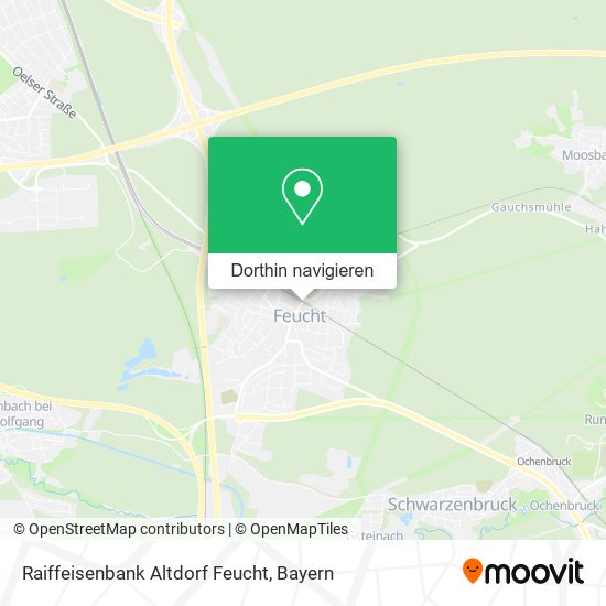 Raiffeisenbank Altdorf Feucht Karte