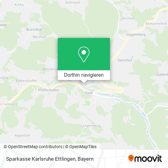 Sparkasse Karlsruhe Ettlingen Karte