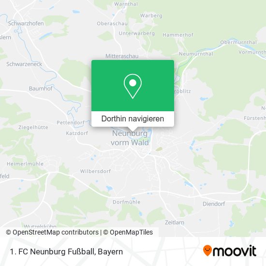 1. FC Neunburg Fußball Karte