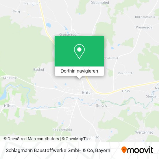 Schlagmann Baustoffwerke GmbH & Co Karte