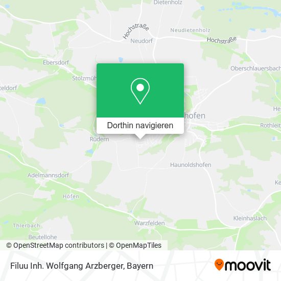 Filuu Inh. Wolfgang Arzberger Karte