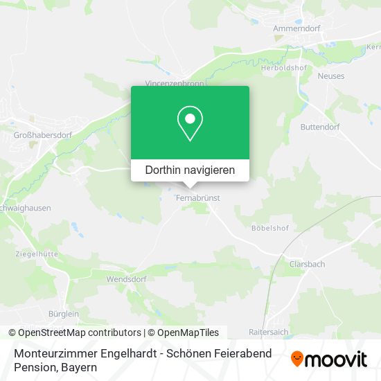 Monteurzimmer Engelhardt - Schönen Feierabend Pension Karte