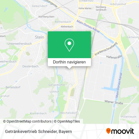 Getränkevertrieb Schneider Karte