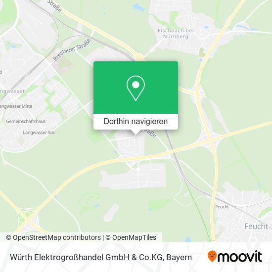 Würth Elektrogroßhandel GmbH & Co.KG Karte