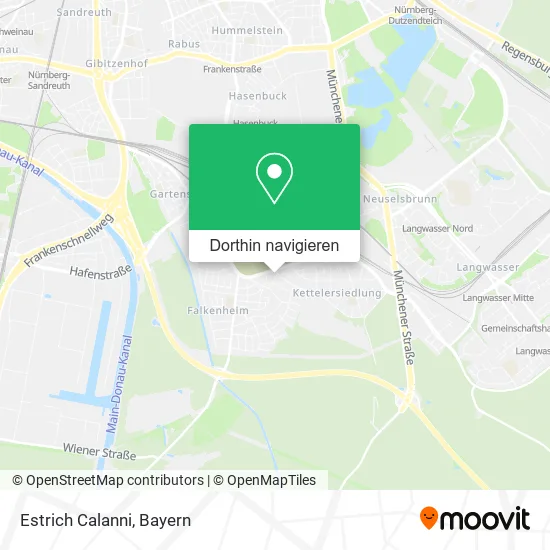 Estrich Calanni Karte