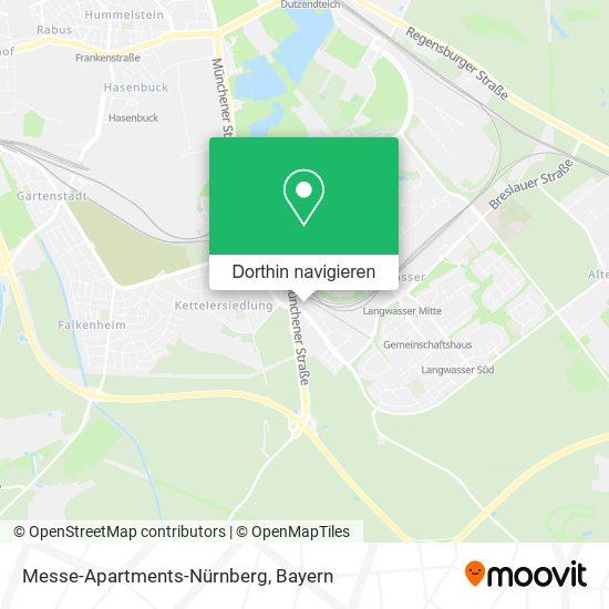 Messe-Apartments-Nürnberg Karte