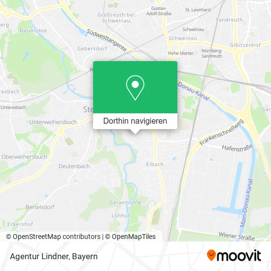 Agentur Lindner Karte