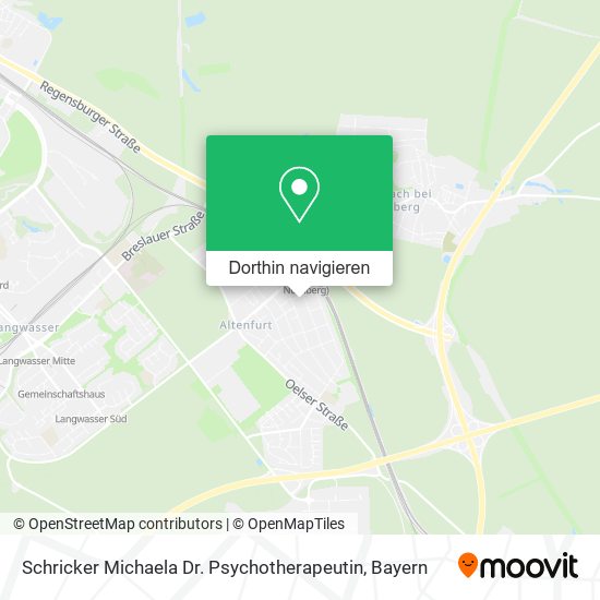 Schricker Michaela Dr. Psychotherapeutin Karte