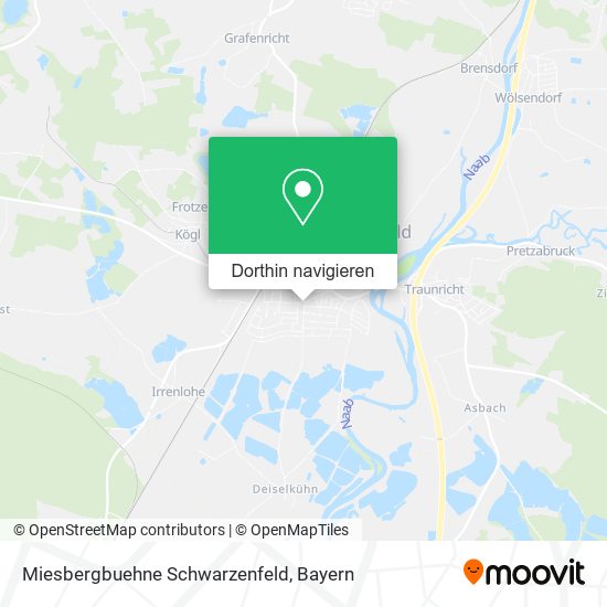 Miesbergbuehne Schwarzenfeld Karte