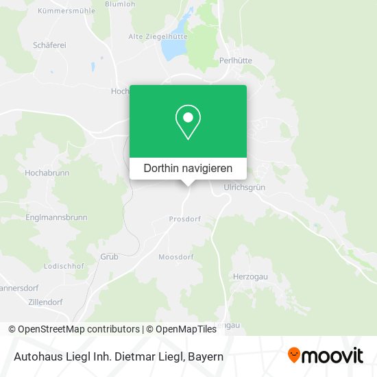 Autohaus Liegl Inh. Dietmar Liegl Karte