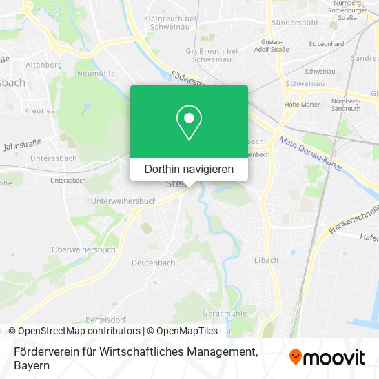 Förderverein für Wirtschaftliches Management Karte