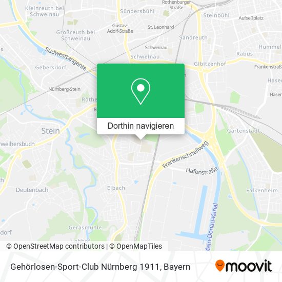 Gehörlosen-Sport-Club Nürnberg 1911 Karte