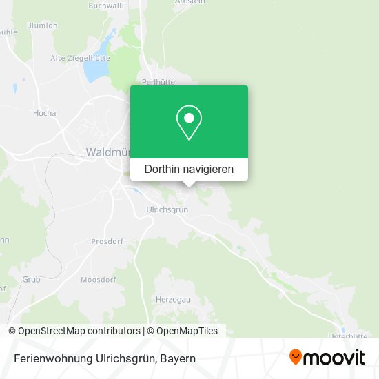 Ferienwohnung Ulrichsgrün Karte