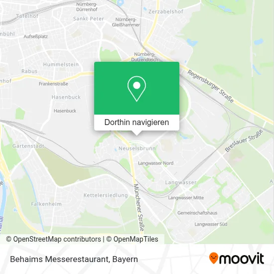 Behaims Messerestaurant Karte