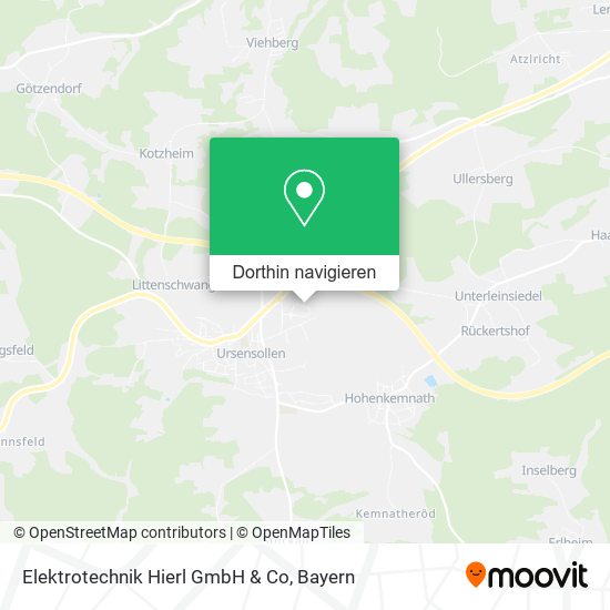 Elektrotechnik Hierl GmbH & Co Karte