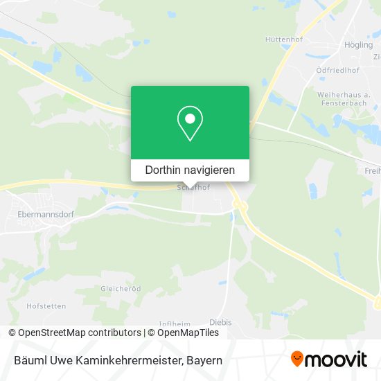 Bäuml Uwe Kaminkehrermeister Karte