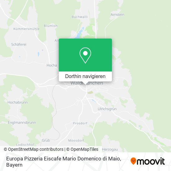 Europa Pizzeria Eiscafe Mario Domenico di Maio Karte