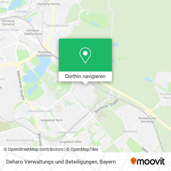Deharo Verwaltungs-und Beteiligungen Karte