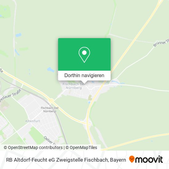 RB Altdorf-Feucht eG Zweigstelle Fischbach Karte