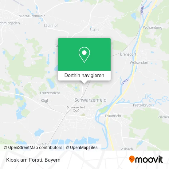 Kiosk am Forsti Karte