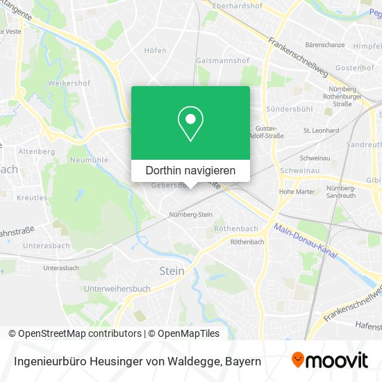 Ingenieurbüro Heusinger von Waldegge Karte