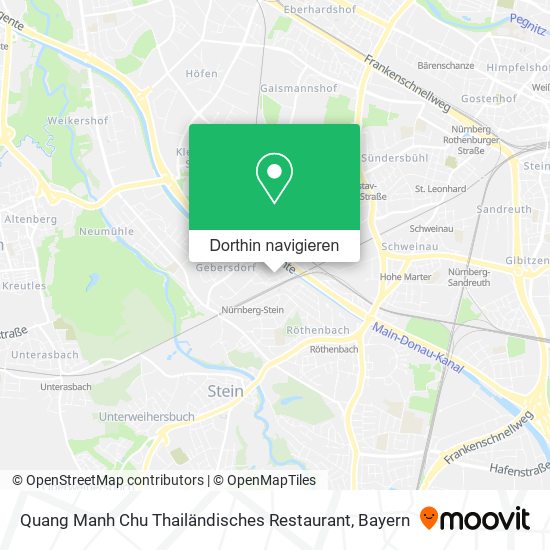 Quang Manh Chu Thailändisches Restaurant Karte