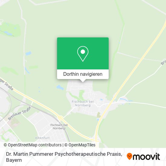Dr. Martin Pummerer Psychotherapeutische Praxis Karte
