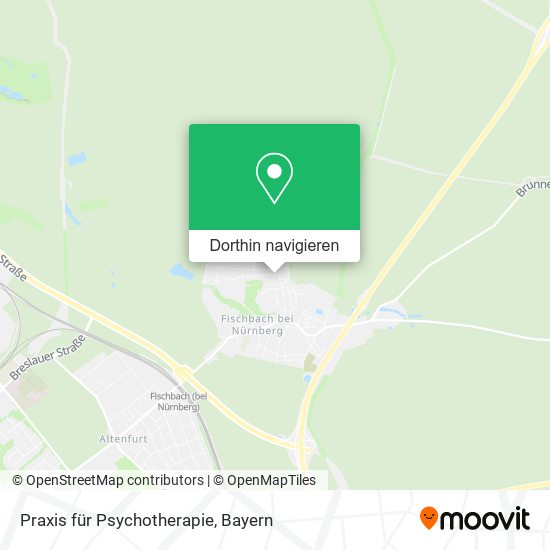 Praxis für Psychotherapie Karte