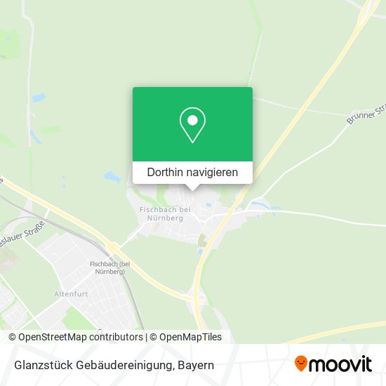 Glanzstück Gebäudereinigung Karte