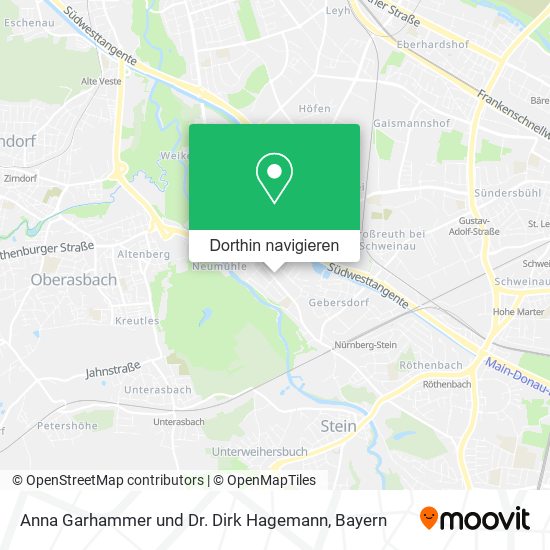 Anna Garhammer und Dr. Dirk Hagemann Karte