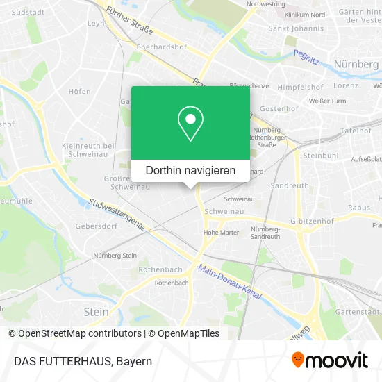 DAS FUTTERHAUS Karte