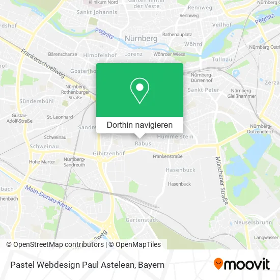 Pastel Webdesign Paul Astelean Karte