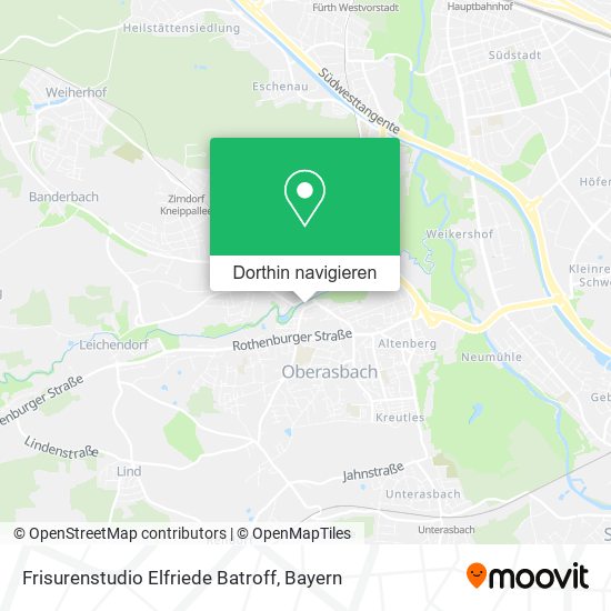 Frisurenstudio Elfriede Batroff Karte