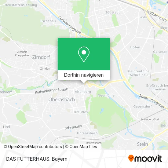 DAS FUTTERHAUS Karte