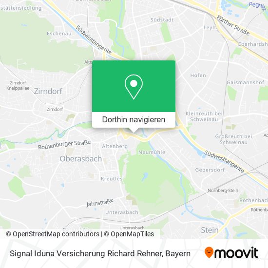 Signal Iduna Versicherung Richard Rehner Karte