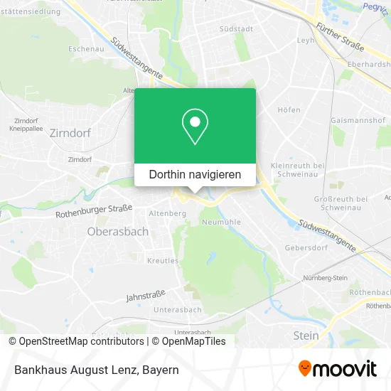 Bankhaus August Lenz Karte