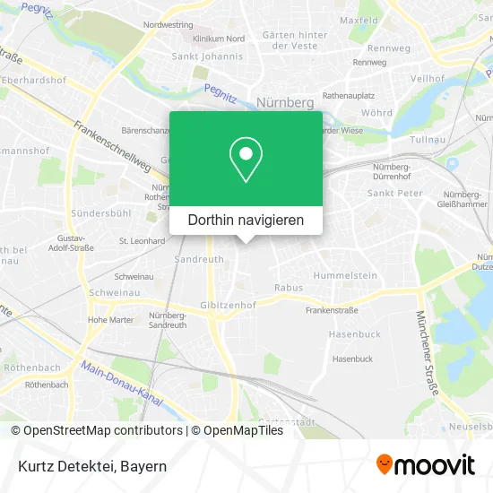 Kurtz Detektei Karte