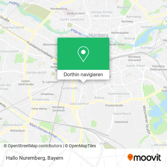 Hallo Nuremberg Karte