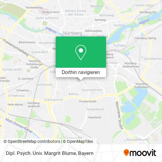 Dipl. Psych. Univ. Margrit Blume Karte