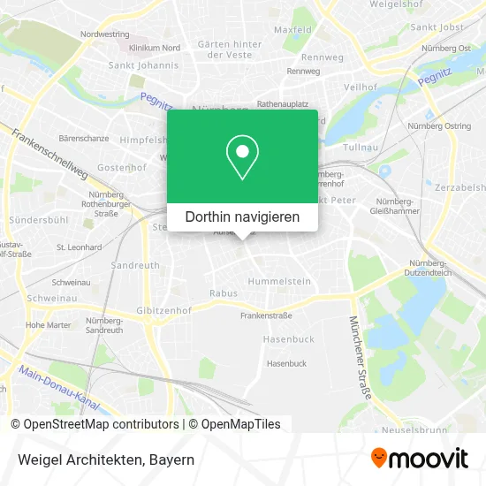 Weigel Architekten Karte