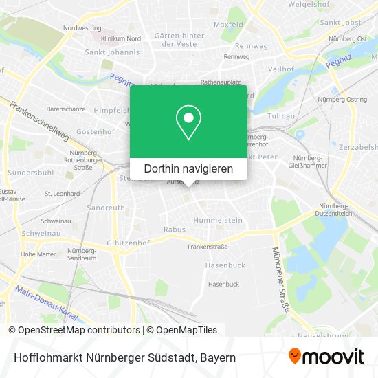 Hofflohmarkt Nürnberger Südstadt Karte