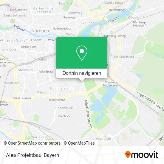 Alea Projektbau Karte