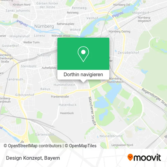 Design Konzept Karte