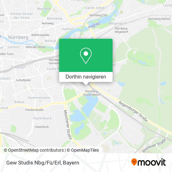 Gew Studis Nbg/Fü/Erl Karte