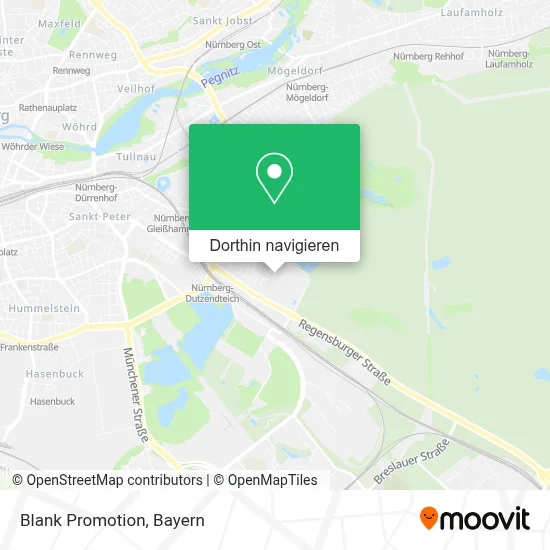 Blank Promotion Karte