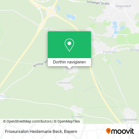 Friseursalon Heidemarie Beck Karte
