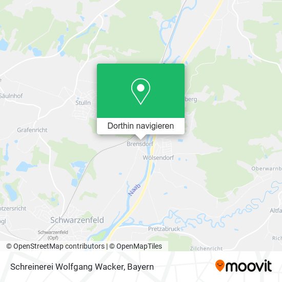 Schreinerei Wolfgang Wacker Karte