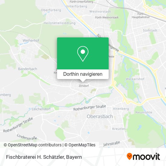 Fischbraterei H. Schätzler Karte