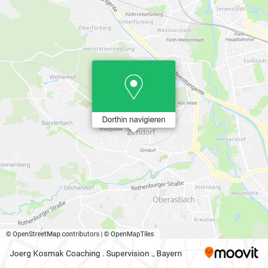 Joerg Kosmak Coaching . Supervision . Karte