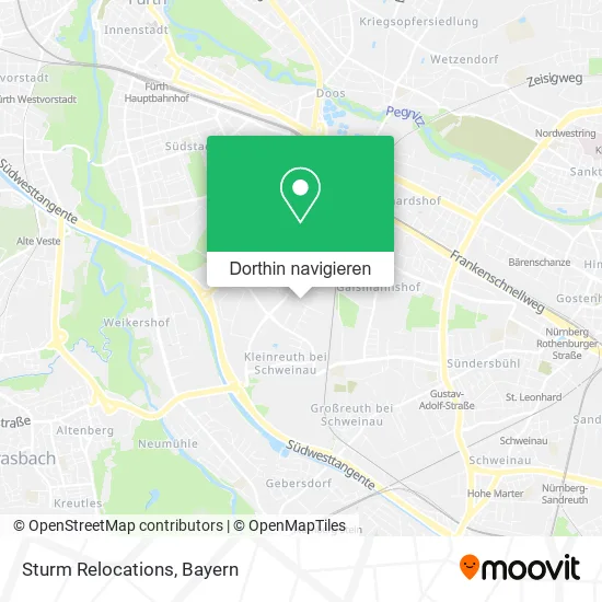 Sturm Relocations Karte